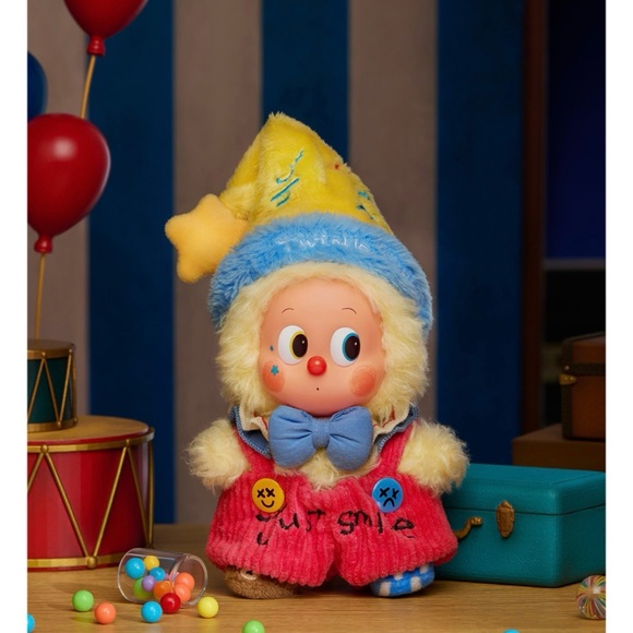 Genuine Pop Mart - Why So Serious Plush Pendant - Rainbow Jelly Bean - Picture 3 of 3